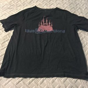 Disney parks castle tee shirt